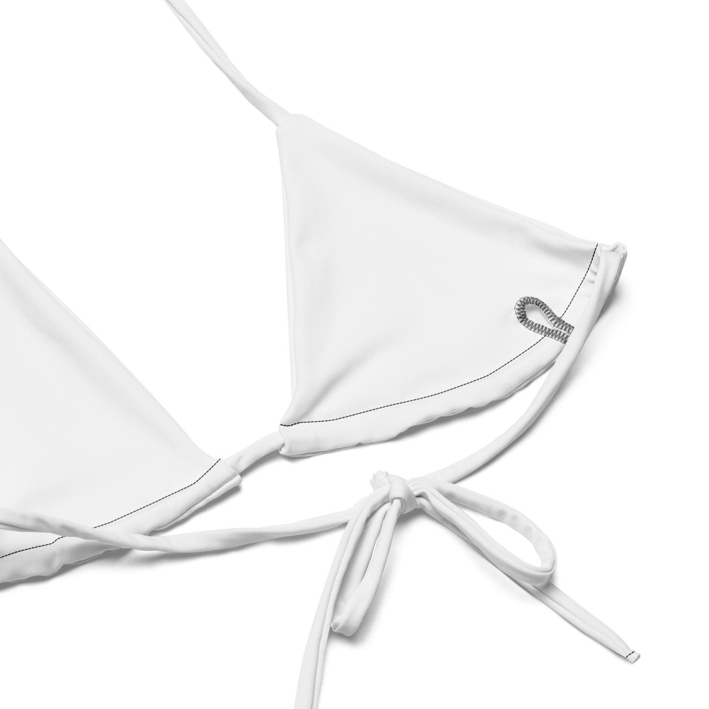 Team Bravo String Bikini White & Gold