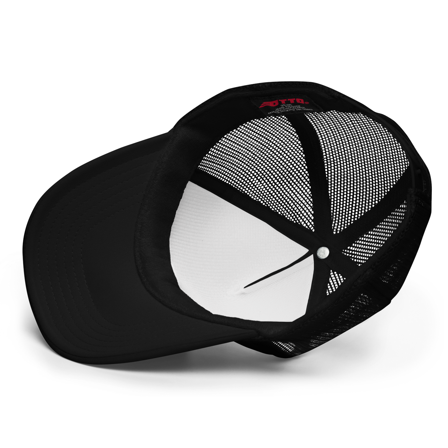 Team Bravo Foam trucker hat Black & Gold