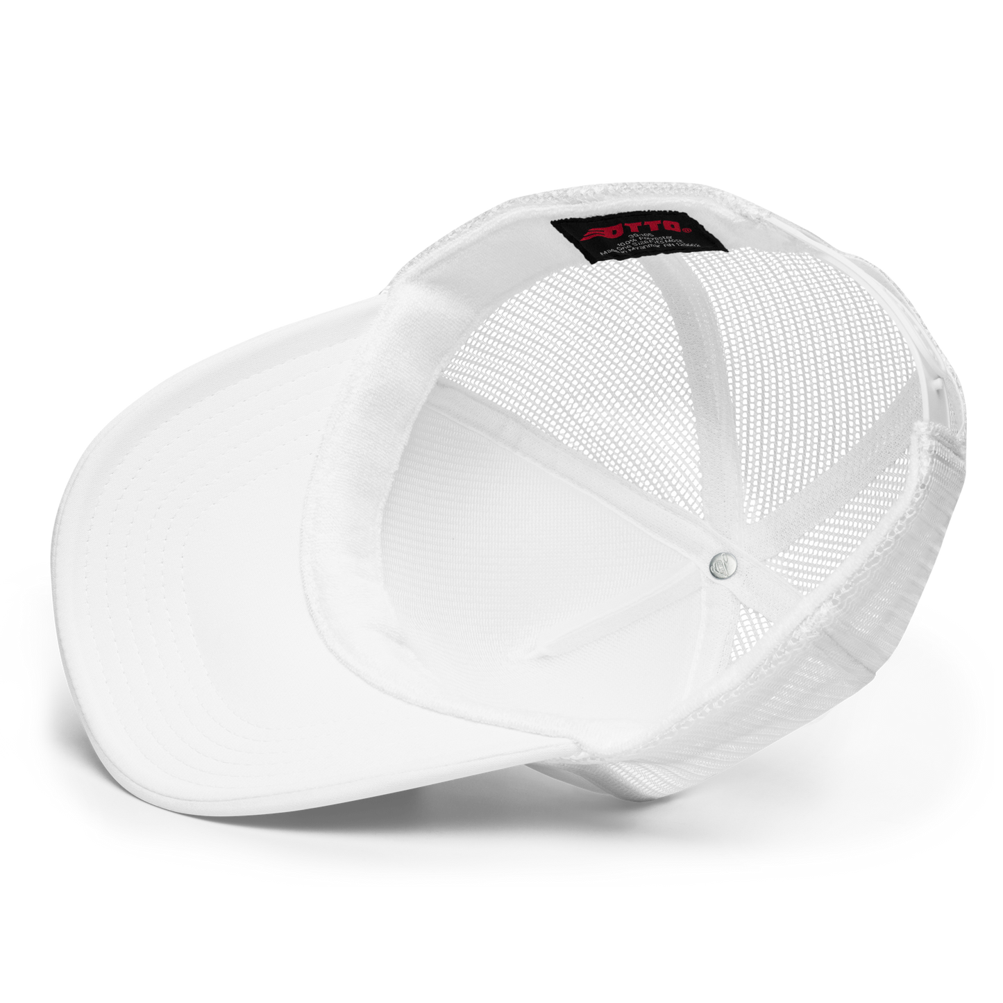Team Bravo Foam Trucker Cap White & Gold