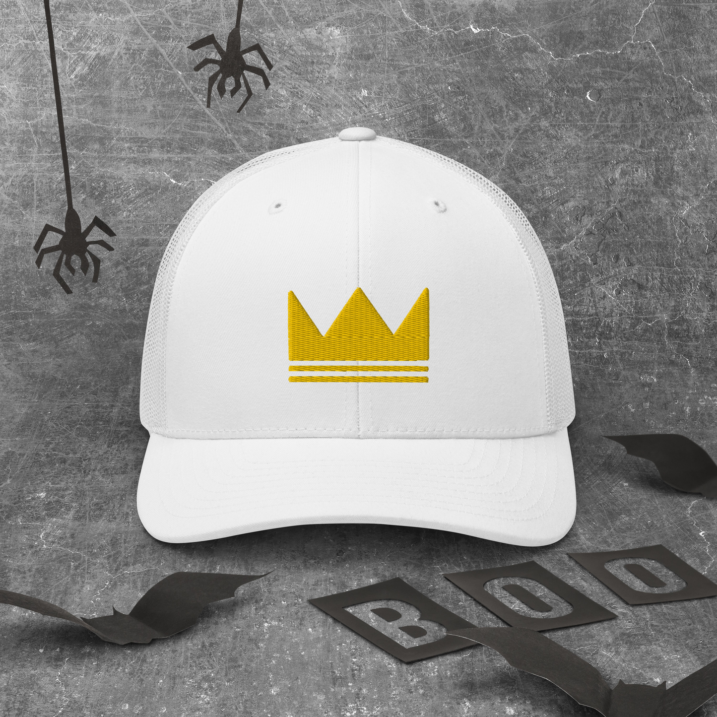 Team Bravo Trucker Cap Crown White