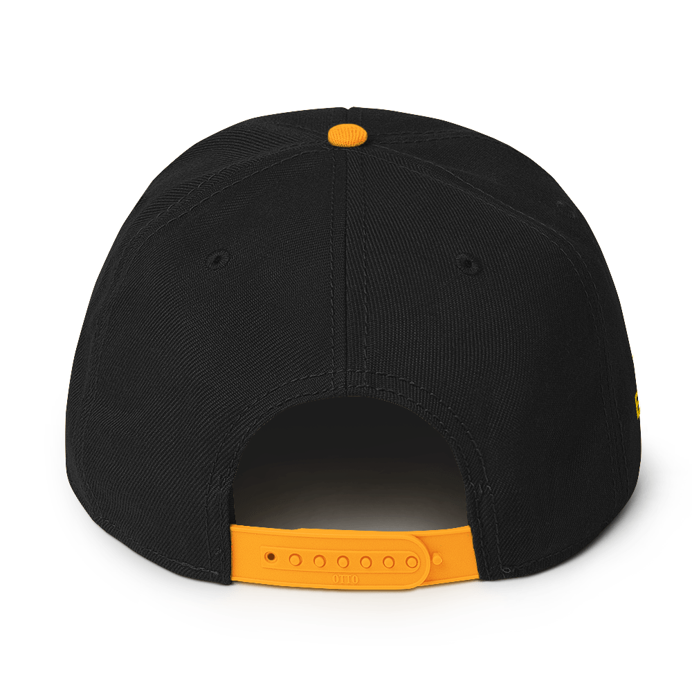 Team Bravo Snapback Hat Back & Gold