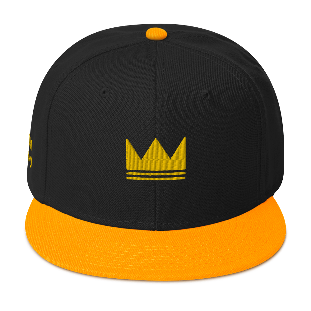 Team Bravo Snapback Hat Back & Gold