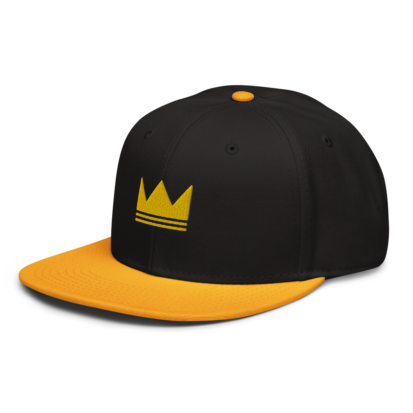 Team Bravo Snapback Hat Back & Gold