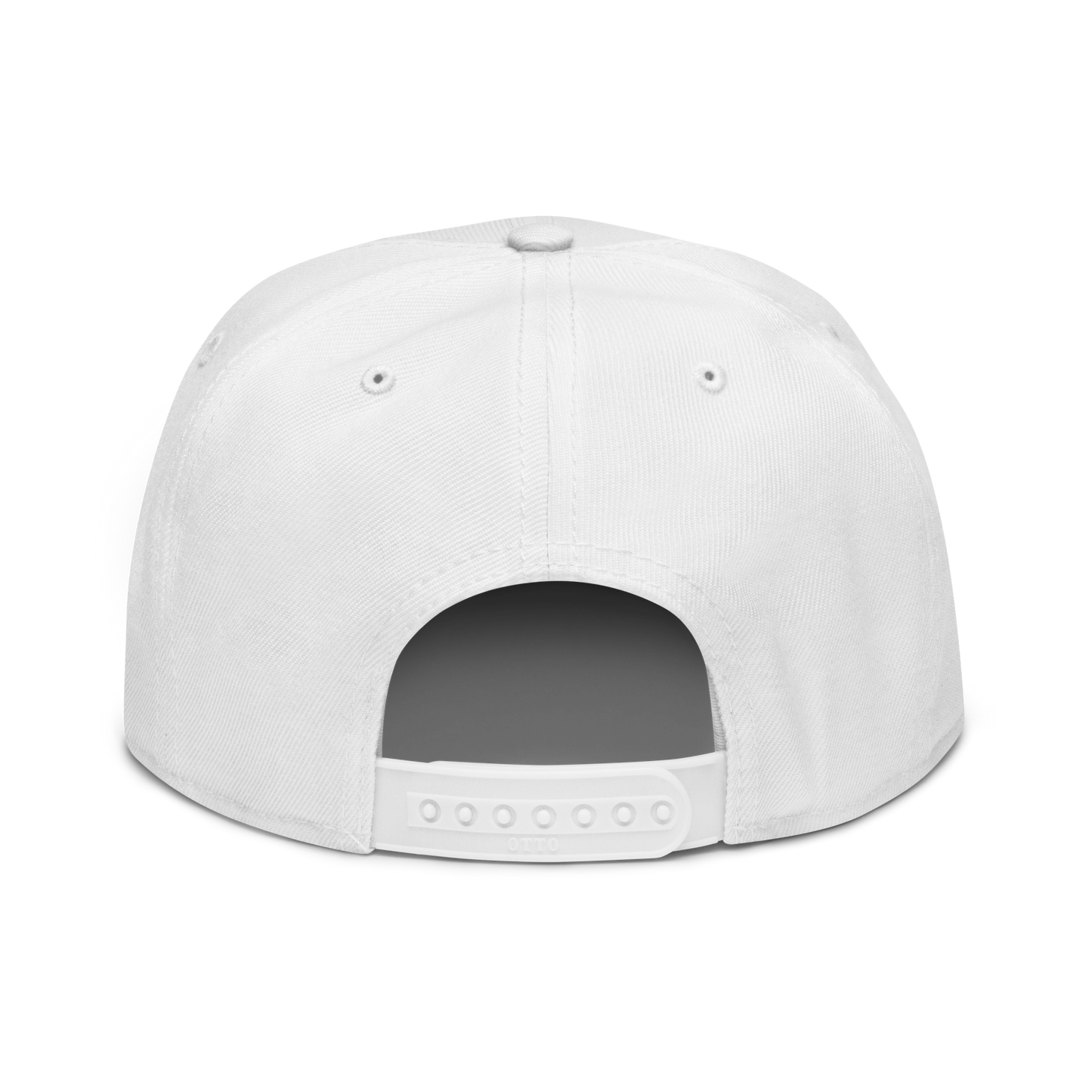 Team Bravo Snapback Hat White & Gold