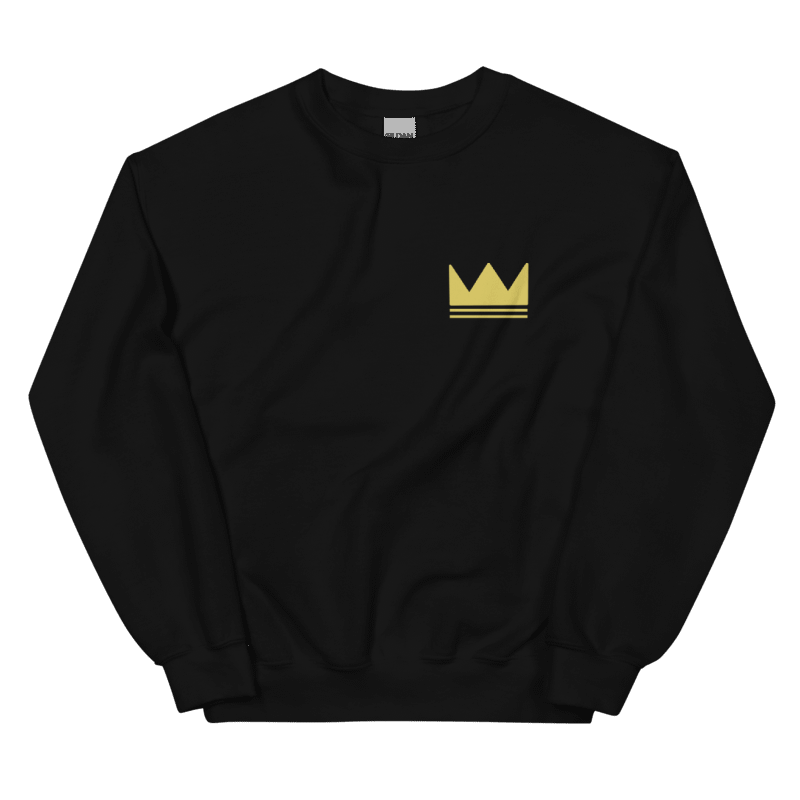 Team Bravo Unisex Sweatshirt Black & Gold