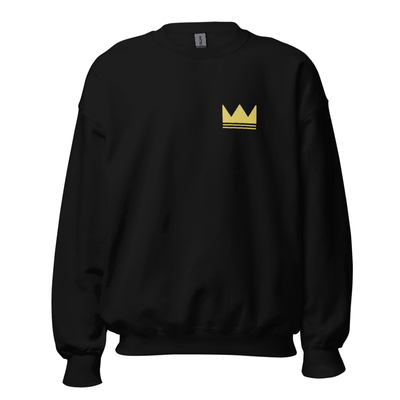 Team Bravo Unisex Sweatshirt Black & Gold