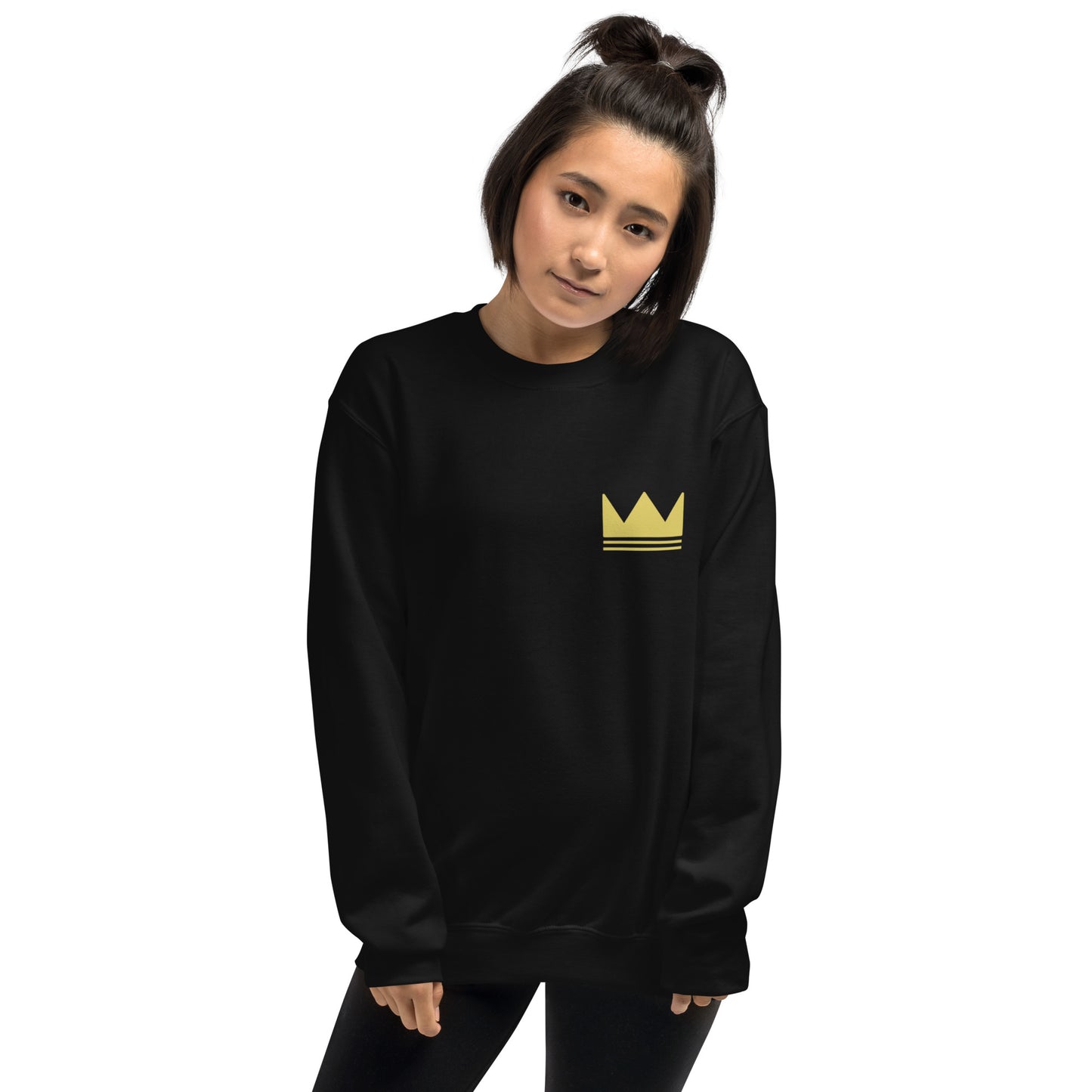 Team Bravo Unisex Sweatshirt Black & Gold