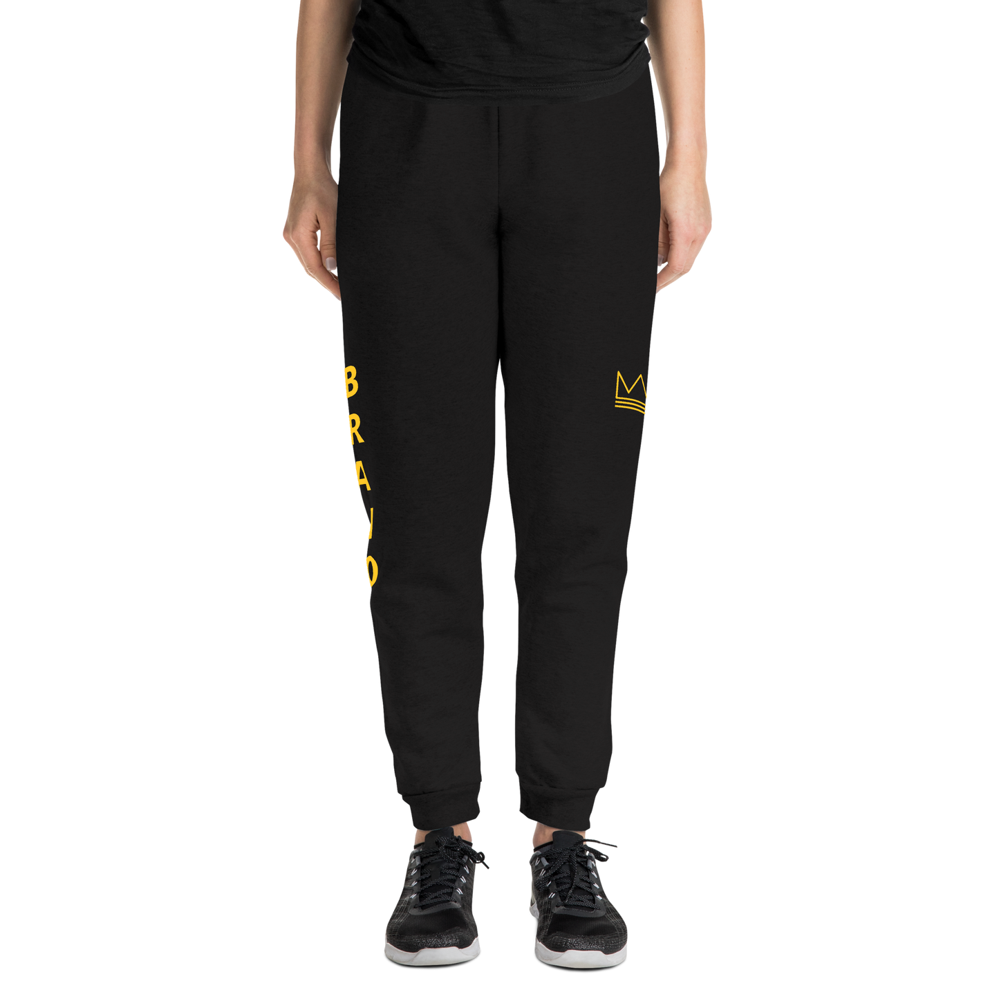 Team Bravo Unisex Joggers Black