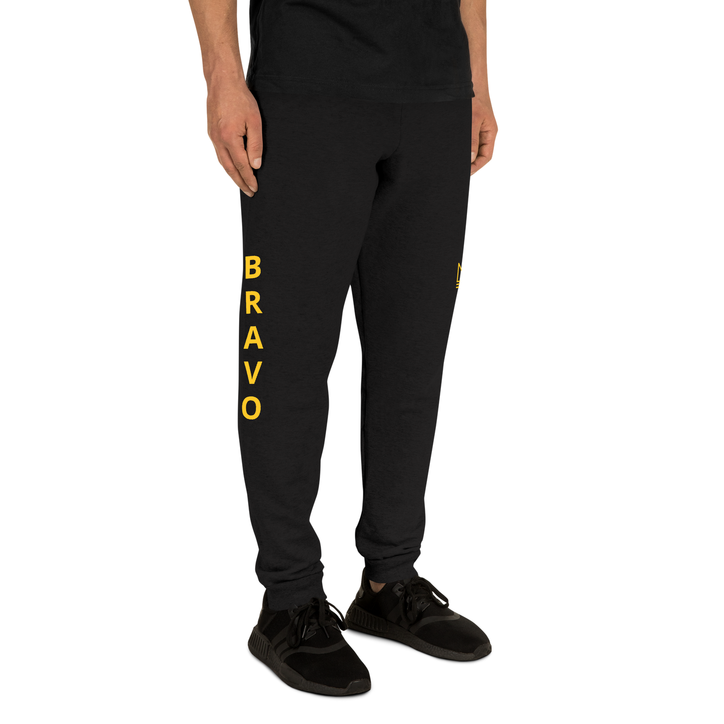 Team Bravo Unisex Joggers Black