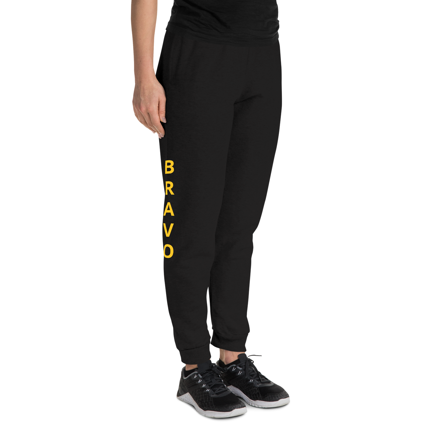 Team Bravo Unisex Joggers Black