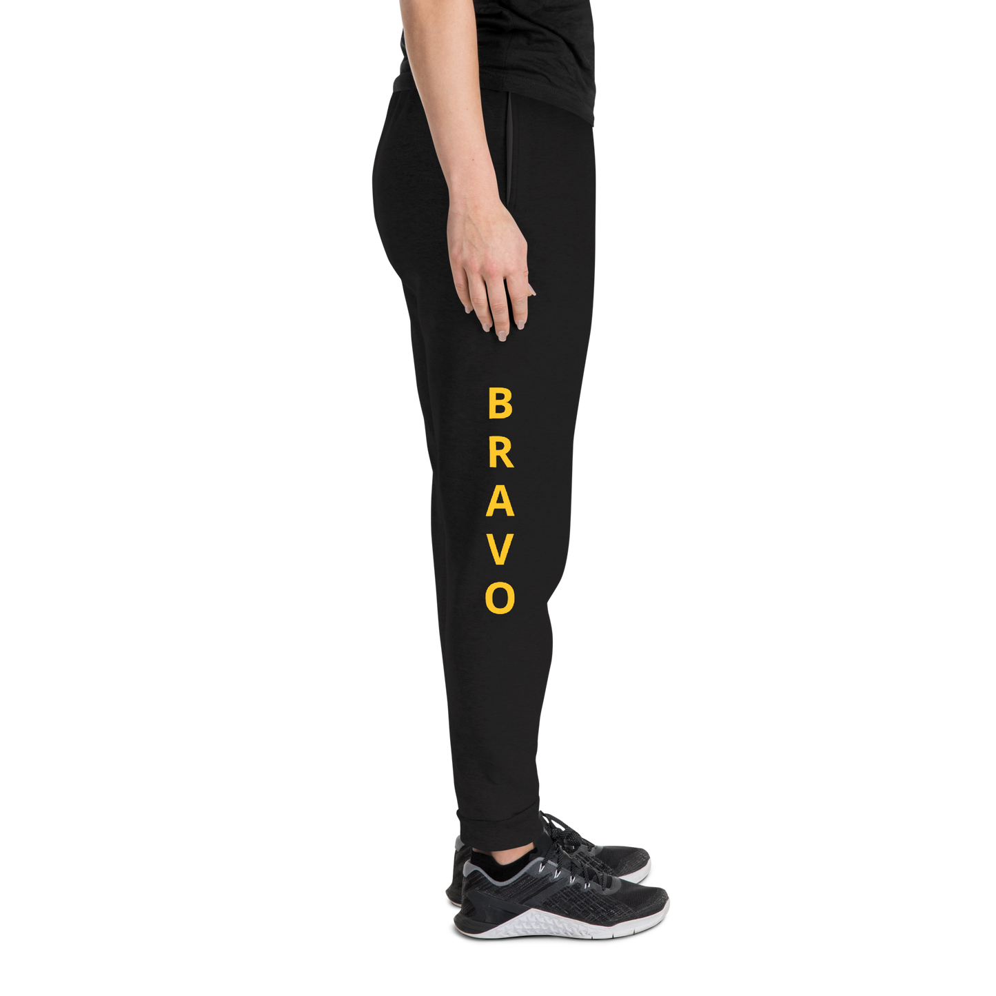 Team Bravo Unisex Joggers Black
