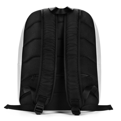 Team Bravo Minimalist Backpack White & Gold