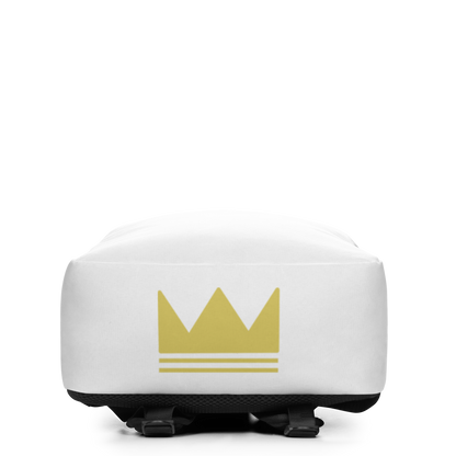Team Bravo Minimalist Backpack White & Gold
