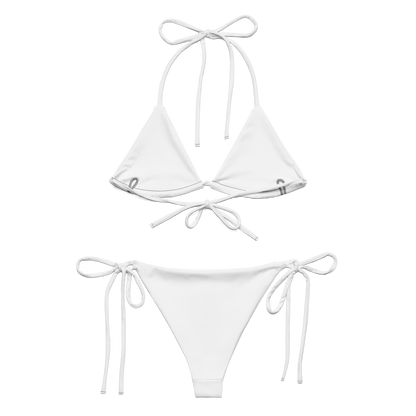 Team Bravo String Bikini White & Gold