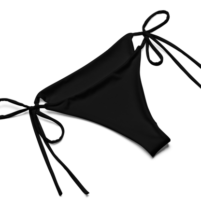 Team Bravo String Bikini set Black & Gold