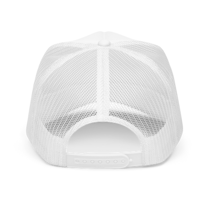 Team Bravo Foam Trucker Cap White & Gold