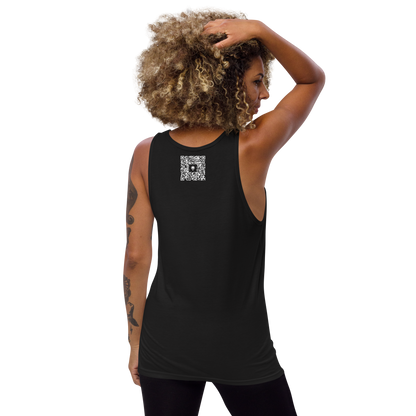 Official Team Bravo Men's Tank Top Black & White