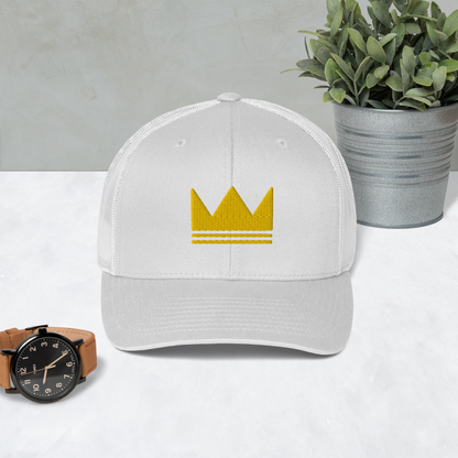 Team Bravo Trucker Cap Crown White