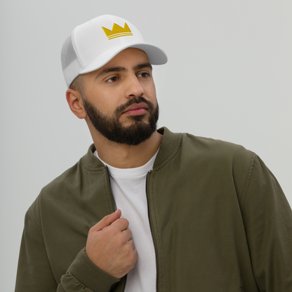 Team Bravo Trucker Cap Crown White