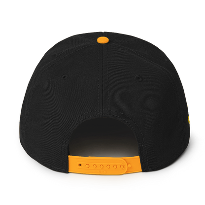 Team Bravo Snapback Hat Back & Gold