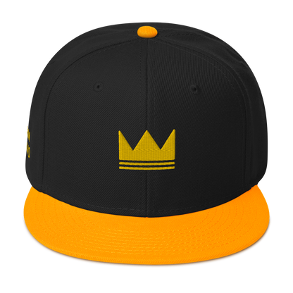 Team Bravo Snapback Hat Back & Gold