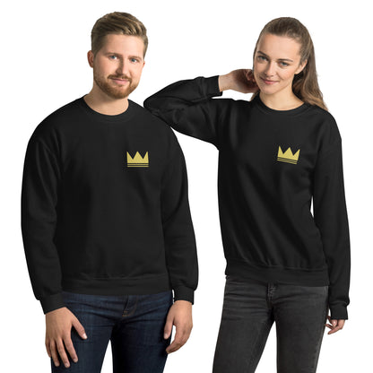 Team Bravo Unisex Sweatshirt Black & Gold