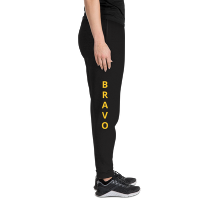 Team Bravo Unisex Joggers Black