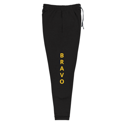 Team Bravo Unisex Joggers Black